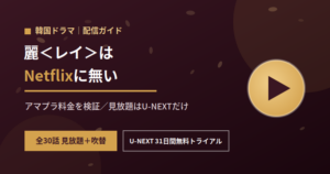 麗＜レイ＞がNetflixに無い理由とアマプラ料金を検証｜損しない視聴方法を比較