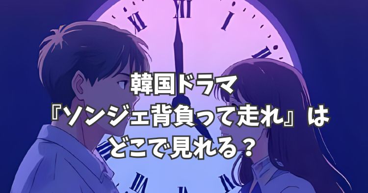 【ネタバレなし】韓国ドラマ『ソンジェ背負って走れ』はどこで見れる？あらすじ・キャスト・視聴者の口コミまで徹底解説！